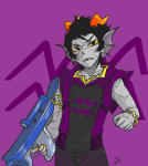  2014 ageswap ahab's_crosshairs ancestors fullres jaggy_lines lunaticjin orphaner_dualscar scars solo starter_outfit zodiac_symbol 