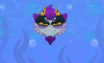  2013 animalstuck animated aquariumstuck au eridan_ampora erifish fullres solo underwater zamii070 