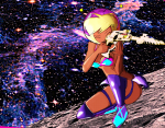  2026 donoteating fullres jaggy_lines no_shirt roxy_lalonde solo stars undergarments weapon 