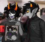  2025 cloverdoe dubcon fullres gamzee_makara image_manipulation karkat_vantas mpreg mrthful shipping starter_outfit tropicshipping 
