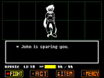  2015 breath_aspect crossover fullres godtier heart heir john_egbert pastiche saeronovace solo text undertale 