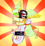 2024 arquiusprite brorails censor davepetasprite^2 fullres hug image_manipulation melerbytes panel_redraw sprite sweat text undertale 