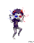 2013 666bot animal_ears animated fullres midair pixel psionics sollux_captor solo starter_outfit transparent