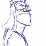  2012 animated equius_zahhak fullres monochrome sketch solo starter_outfit worthikids 