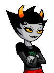  2010 abortedslunk animated arms_crossed flash_asset fullres jaggy_lines kanaya_maryam solo starter_outfit talksprite transparent 