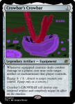  card crossover egg_timer felt_manor juju_breaker magic_the_gathering solo text weapon 