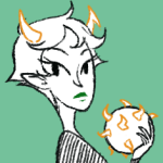  2012 fullres grayscale headshot highlight_color kanaya_maryam lineart matriorb monochrome solo starter_outfit witch-of-derp 