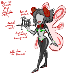  2025 alcohol aradia_megido beverage cherub_robe fashion fullres homestuck:_beyond_canon jaggy_lines steelcorridor text wings_only 