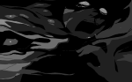  2024 body_horror eyesquick fullres grayscale grimdark hamsterdads headshot horrorterrors jaggy_lines monochrome rose_lalonde solo 