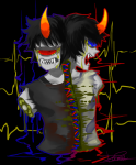  2012 amputation au blood body_horror crying fullres gore heinoustuck no_glasses psionics q-dormir sollux_captor solo 