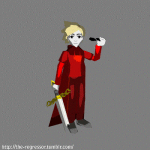  3d animated dave_strider godtier knight royal_deringer solo the-regressor 