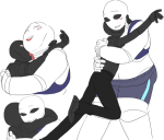 2016 biting blush casual fullres jack_noir kiss licking ms_paint no_hat no_shirt paint_it_black redrom shipping spades_slick strawbkiwijuice