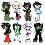  2025 cat_hat dangerbizz fullres homes_smell_ya_later jade_harley jane_crocker kanaya_maryam karkat_vantas nepeta_leijon rose_lalonde roxy_lalonde starter_outfit terezi_pyrope weapon 
