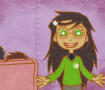  2012 animated aspect_symbol back_angle communism couch fanfic_art freckles fullres hso_2012 incest jade_harley john_egbert karkat_vantas kats_and_dogs liralicia multishipping prospitcest shipping smiling_karkat space_aspect 