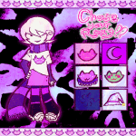  ! 2025 animated dreamself facial_hair foxy_kittyknit_dress fullres godtier hat kid_symbol perfectly_generic_object rogue roxy's_striped_scarf roxy_lalonde sleeping solo starter_outfit techn0logybi0 text trickster_mode void_aspect weapon wizard_hat wonk 