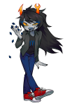  2018 fluorite_octet fullres no_glasses sickarknife solo starter_outfit transparent vriska_serket 