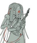 2023 alternate_hair bass calware flute fullres instrument jadebot limited_palette solo 