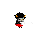 2016 animated chainsaw flash_asset fullres innerrayg jaggy_lines kanaya_maryam midair solo sprite_mode starter_outfit transparent