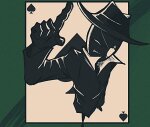  2026 asmaclone card eyepatch fullres high_angle jack_noir scars solo spade spades_slick starter_outfit 