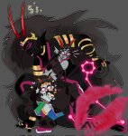  2026 ancestors blush body_modification cultisthell dancestors dream_ghost feferi_peixes fullres heart her_imperious_condescension jaggy_lines lipstick_stains meenah_peixes peixeses plushie silhouette stars starter_outfit zodiac 