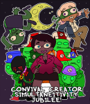  2016 amputation archagent biscuits blood body_modification calliope cans clover crockercorp_business_suit crossdressing crowbar die doze fancy_dinner_dress fancy_dinner_suit felt fullres harlequin_uniform jack_noir jane_crocker kneeling magic_oven matchsticks midair moon quarters roxy_lalonde sawbuck sovereign_slayer spade stars starter_outfit text tie_mask trace upside_down zal001 