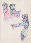  art_dump banditry dancestors dream_ghost kankri_vantas latula_pyrope pencil sketch 