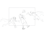 2016 dave_strider dead decapitation dirk_strider fullres godtier grayscale heart_aspect knight midair multiple_personas paperseverywhere prince sketch time_aspect timeclones