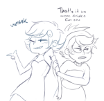 2014 body_modification fashion fullres ikimaru jane_crocker lineart monochrome roxy_lalonde sketch text wonk