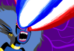  2016 ancestors animated body_modification flash_asset fullres headshot her_imperious_condescension jaggy_lines optiic_bla2t poinko psionics silhouette solo starter_outfit 