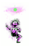  lemonstrider limited_palette low_angle rose_lalonde solo starter_outfit 