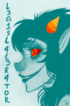  2011 cupcakekyo fullres headshot highlight_color monochrome no_glasses profile solo terezi_pyrope text 