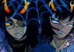  000voidstarred 2026 aranea_serket dancestors dream_ghost eyepatch fullres jaggy_lines serkets starter_outfit sufferer_necklace vriska_serket 