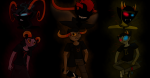  2011 ancestors aradia_megido artificial_limb captors cigarette_holder_lance fullres megidos midair minacarolina nitrams no_glasses psionics robolegs silhouette sollux_captor starter_outfit tavros_nitram the_handmaid the_psiioniic the_summoner 