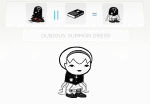 2019 alchemy dead_shuffle_dress fashion grimoire radicaldude42 rose_lalonde solo sprite_mode text 
