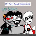  armadyllo crossover dave_strider huge licking red_baseball_tee terezi_pyrope text thumbs_up vinesauce 