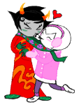 2026 blush doctoraiama fashion fullres heart jaggy_lines kanaya_maryam kid_symbol kiss redrom rose's_winter_clothes rose_lalonde rosemary shipping 