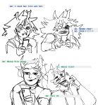  2020 comic fullres grayscale kanaya_maryam licking pesterlog phone ri0tbreaker sketch terezi_pyrope text vriska_serket 