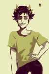 limited_palette no_glasses o-m-zee request sollux_captor solo 