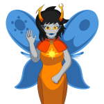  2026 aranea_serket dancestors frigiddoctoratus fullres godtier jaggy_lines light_aspect muse solo sufferer_necklace transparent 