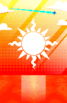  2024 animated aspect_symbol clouds dukuroyu fullres light_aspect meteor ocean pixel sunset 