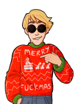  awolcarbonate casual dave_strider fashion holidaystuck solo text 