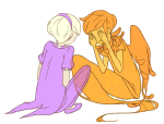  crying davesprite dreamself king-lainy rose_lalonde sprite 