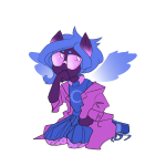 2016 davepetasprite^2 fullres kneeling limited_palette mimiteyy solo sprite