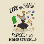 2025 8_ball ? bog-loot crossover fullres hollow_knight pool_balls sburb_logo solo starter_outfit text the_word_homestuck trident vriska_serket weapon