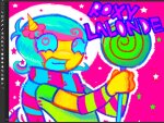  2025 art_program_in_frame candy earth2yume food fullres roxy_lalonde solo spiral_sucker text trickster_mode 
