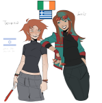  2026 blackoutbruh blush dancestors flag freckles fullres humanized latula_pyrope no_glasses pyropes starter_outfit terezi_pyrope text walking_cane 