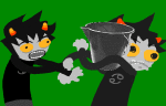  animated bucket karkat_vantas multiple_personas solo source_needed sourcing_attempted 