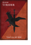  crows dave_strider hammertimesovereign heraldrystuck silhouette 