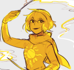  2019 fullres godtier light_aspect mimipippin monochrome quills_of_echidna rose_lalonde seer sketch solo 