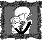  2026 babies carrying fullres grayscale hug image_manipulation jaggy_lines kid_symbol mom monochrome native_source offkilterkeys rose_lalonde starter_outfit transparent 